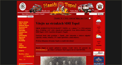 Desktop Screenshot of hasici-topol.cz