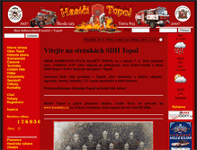 Tablet Screenshot of hasici-topol.cz